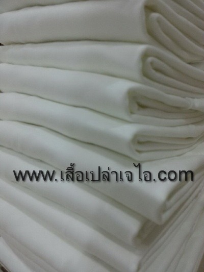 เสื้อยืดคอกลมสีขาว4944