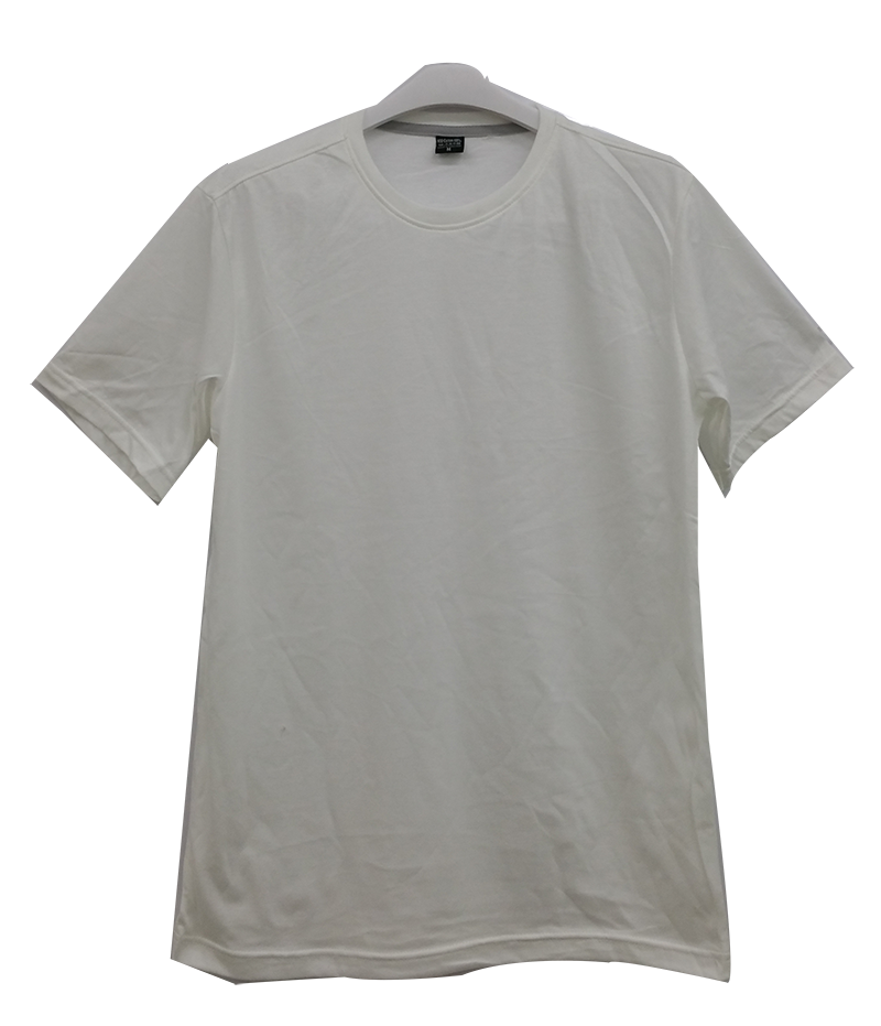 เสื้อยืดคอกลมสีขาว C1001