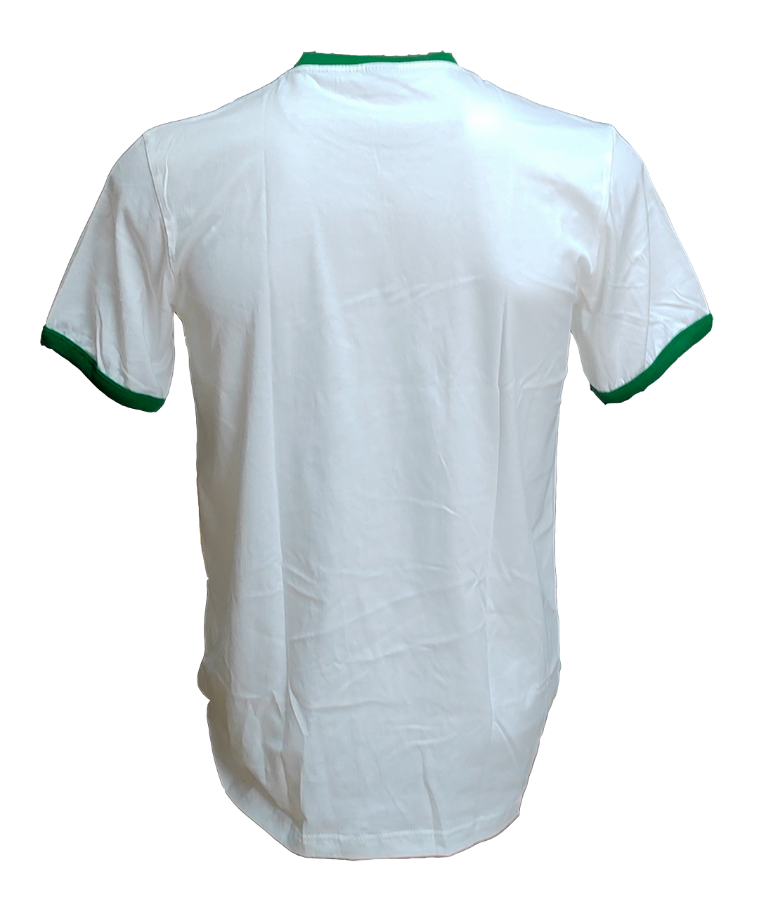 เสื้อยืดขาวกุ้นเขียว2