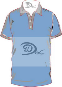 เสื้อโปโล สีเทาอากาศ ปกเทา