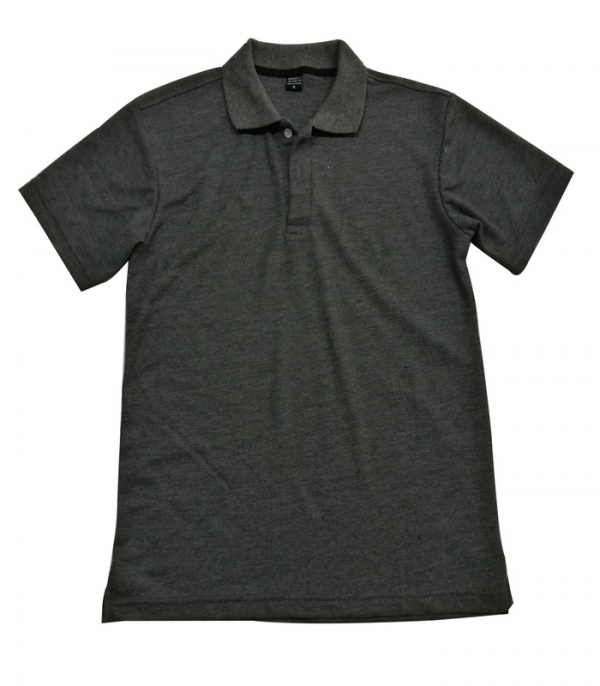 เสื้อโปโลสีเทาดำ