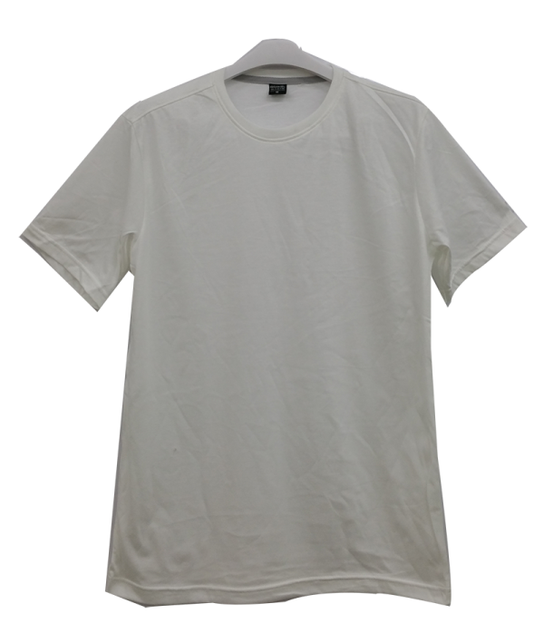 เสื้อยืดคอกลมสีขาว C1001