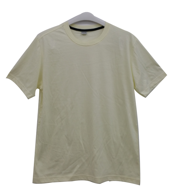 เสื้อยืดคอกลมสีครีม C1013