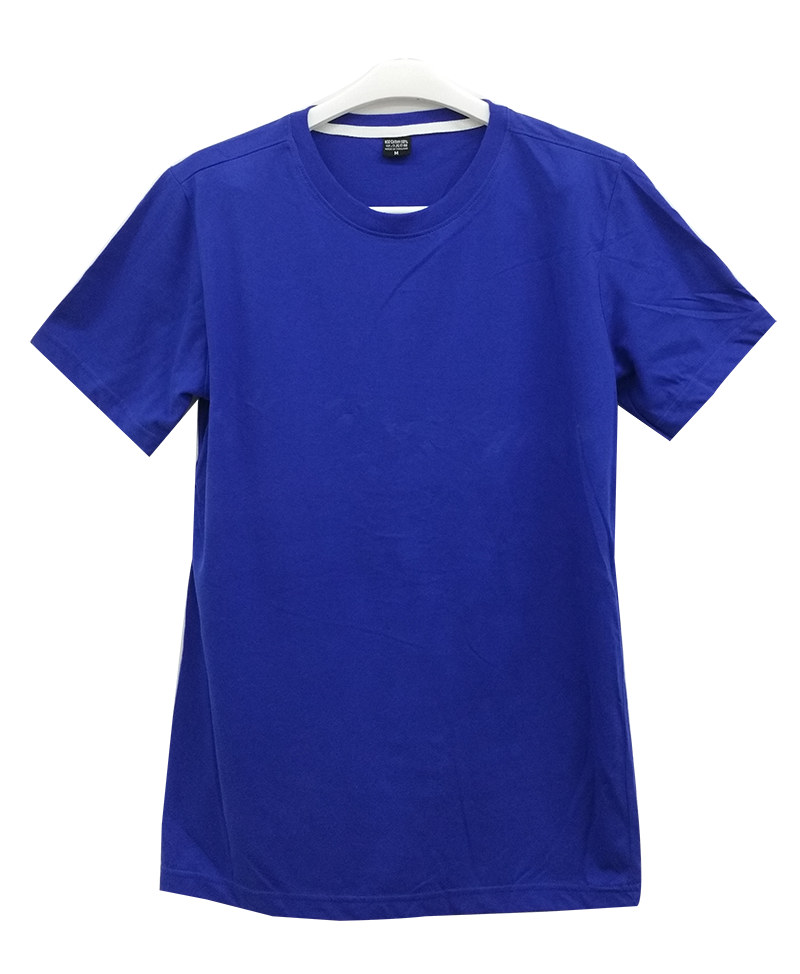 เสื้อยืดคอกลมสีน้ำเงิน C1006