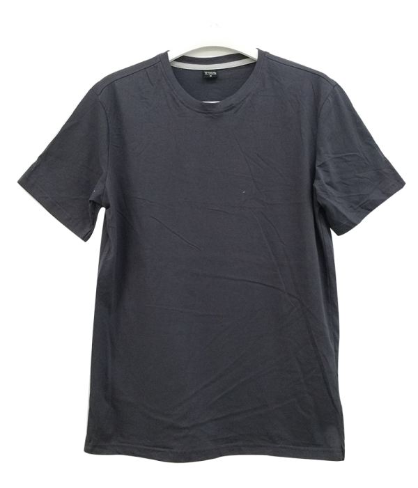 เสื้อยืดคอกลมสีเทาดิน C1004