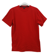 เสื้อยืดคอกลมสีแดง C1010