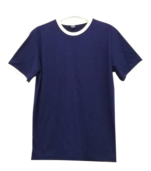 เสื้อยืดกรมกุ้นขาว