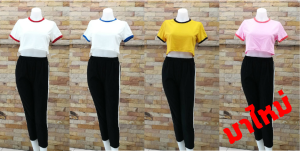 เสื้อยืดครอป มาไหม่ jan1