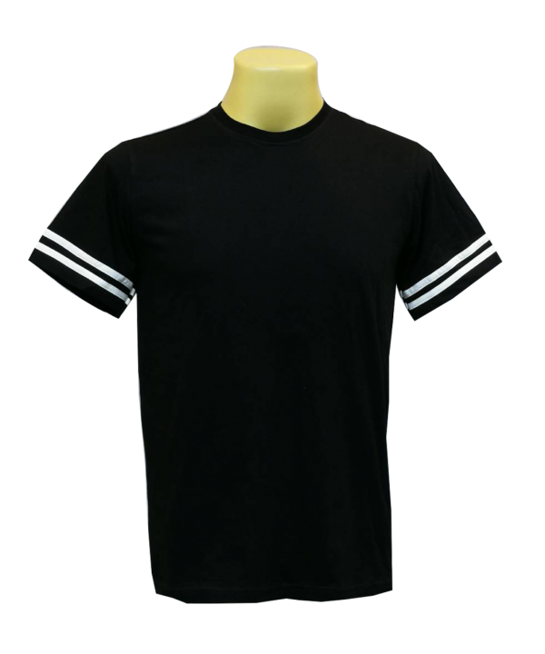 เสื้อแถบดำขลิบขาว
