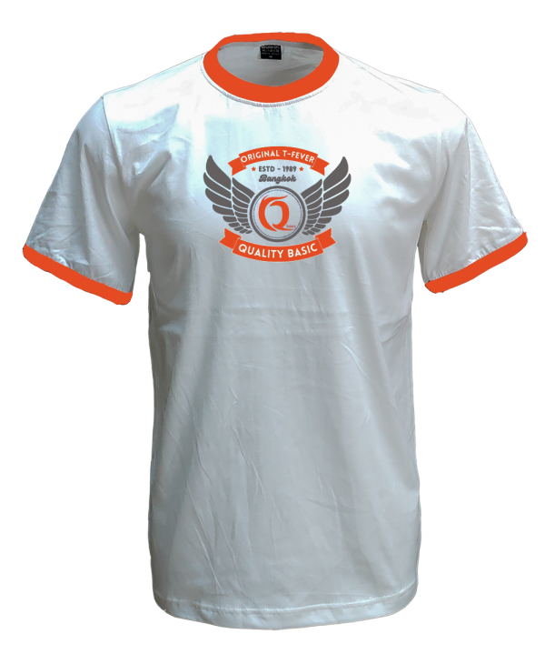 เสื้อยืดสีขาวกุ้นส้ม6