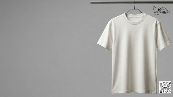 เสื้อยืดสีขาวทรงสวยใส่สบาย คอกลมมาตรฐาน ไม่ย้วยหลังซัก