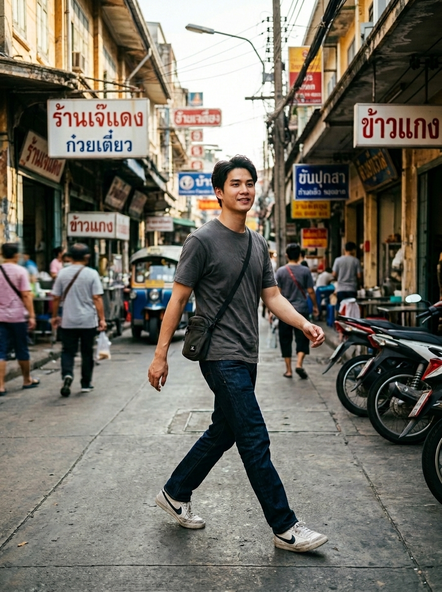 ซกคอหนากระชับ เสื้อยืดสีเทาดิน ไม่ย้วยง่าย เหมาะทำเสื้อแบรนด์